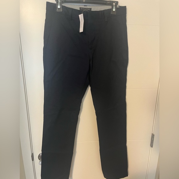 NWT Banana Republic Navy Dress Pants - Picture 1 of 4
